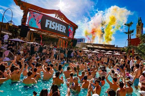 tao beach pool party vegas.